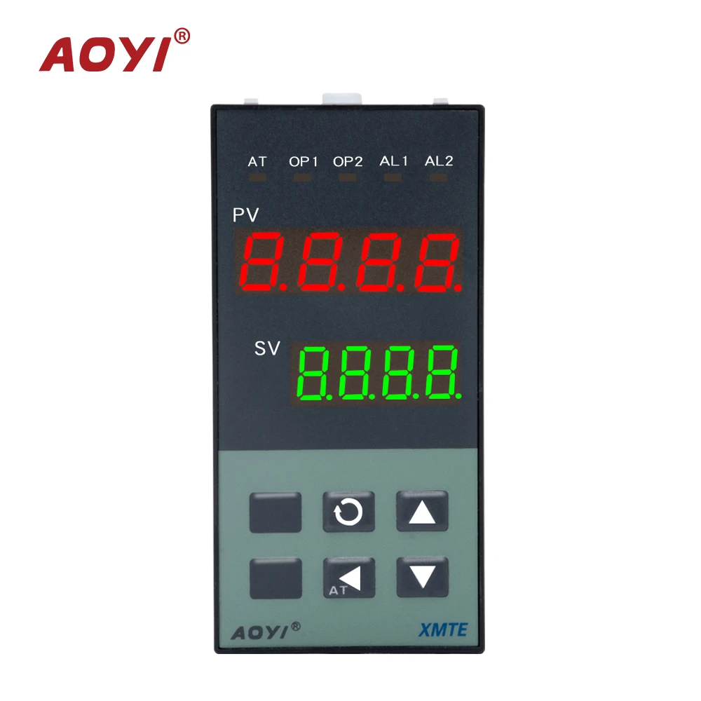 AOYI الاستخدام الصناعي ميزان الحرارة Pid الرقمي متحكم في درجة الحرارة لقالب الحقن