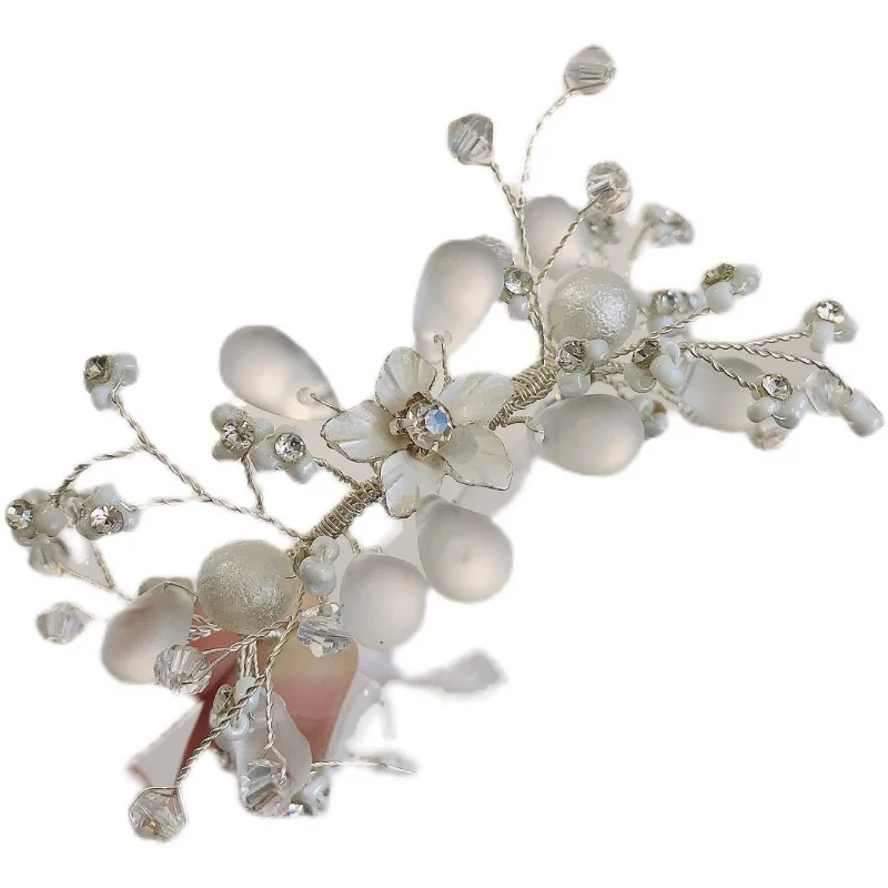 Bracelet de mariée coréenne Super doux, fleur de poignet, demoiselle d'honneur, sœurs, fleur de rêve, fleur de cristal, Bracelet de mariage