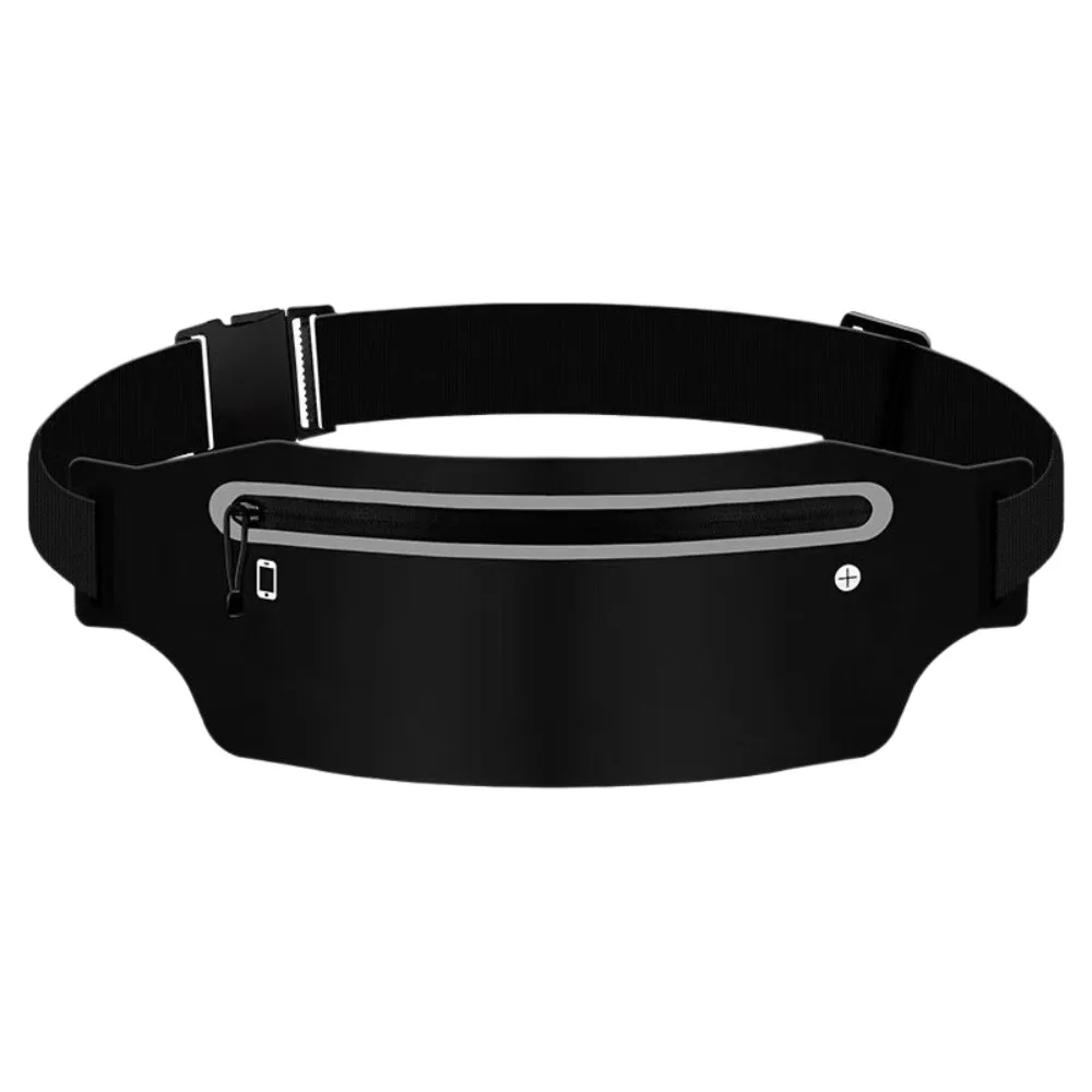 Sports Thin Phone Bag Slim Thin Waist Bag Lightweight Crossbody Chest Pack Bag Multi Function Waterproof Fanny Pack Gym