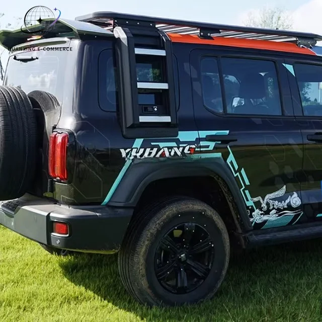 For Land Rover Defender 90/110 L663 2020-2024 Roof Rack Side Ladder External Modification Parts Combination Customization