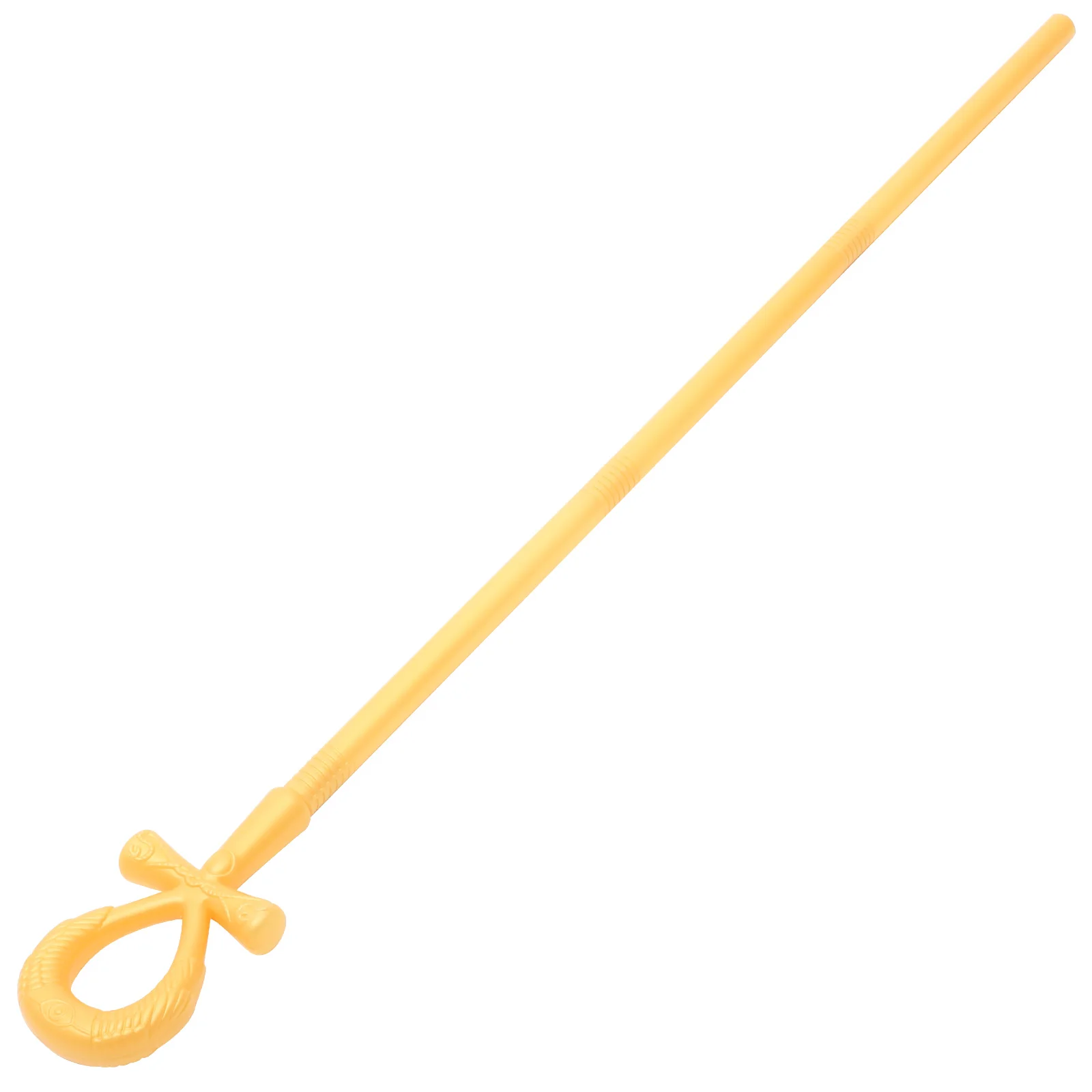 

1pc Pharaoh Scepter 5cm Plastic Halloween Cane Cosplay Walking Stick Costume Accessory Party Halloween Scepter Prop