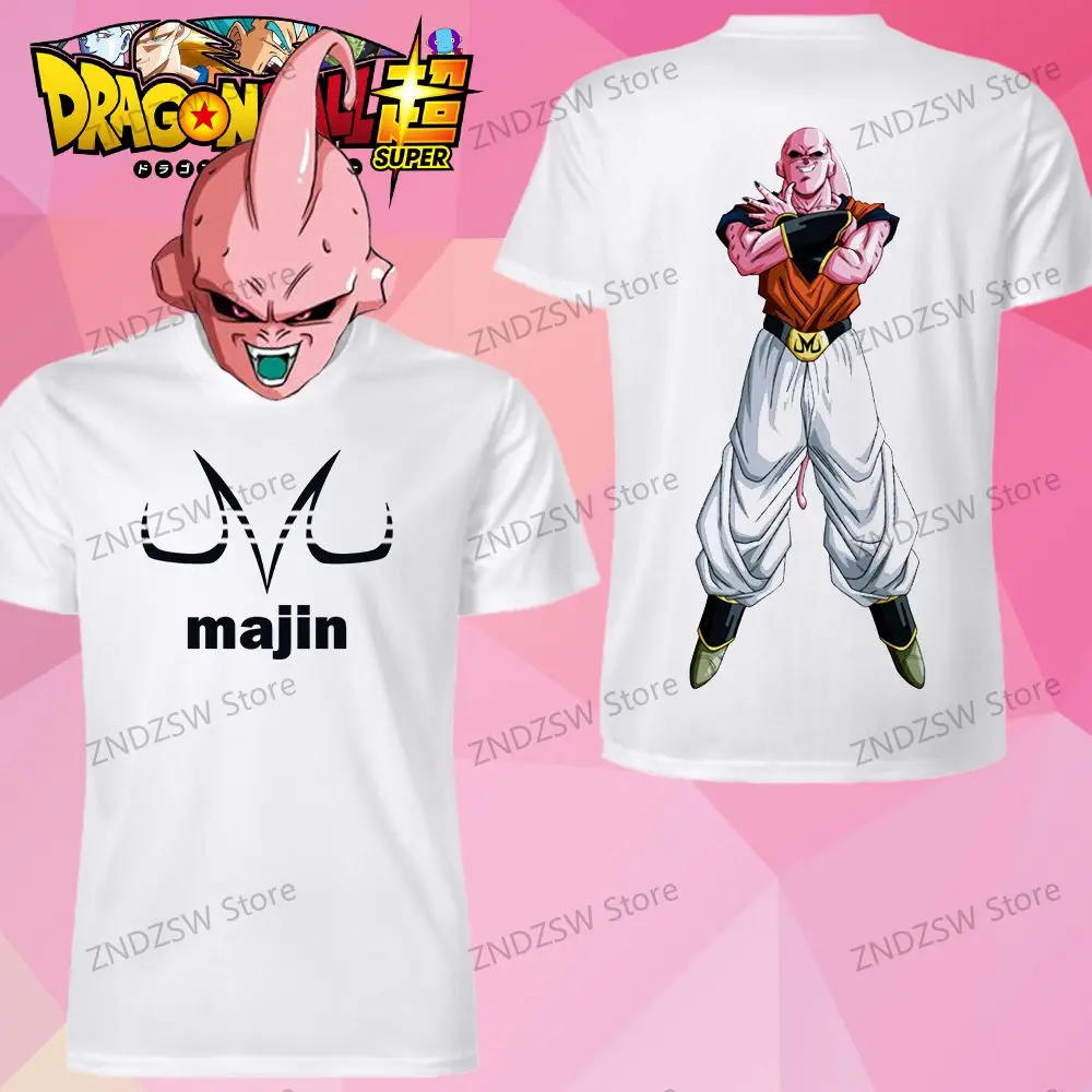 110-6XL maglietta da uomo Dragon Ball 2024 Majin Buu Summer Hip Hop Fashion 3D Quick Dry top Cool Harajuku Style Clothes oversize