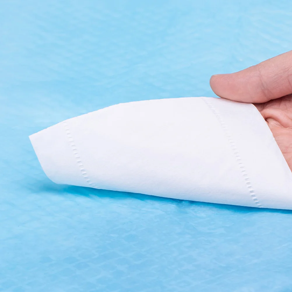 

20 шт. водонепроницаемые пеленальные подгузники, дышащие нетканые одноразовые пеленальные подгузники для кроватки, портативный коврик для новорожденных, подгузник