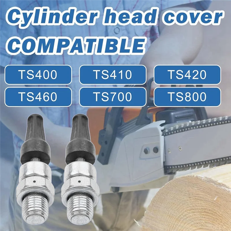 SOFT-Pressure Reducing Valve Kit 2 Pcs For Stihl TS400 TS410 TS420 TS460 TS700 TS800 Cutting Saw