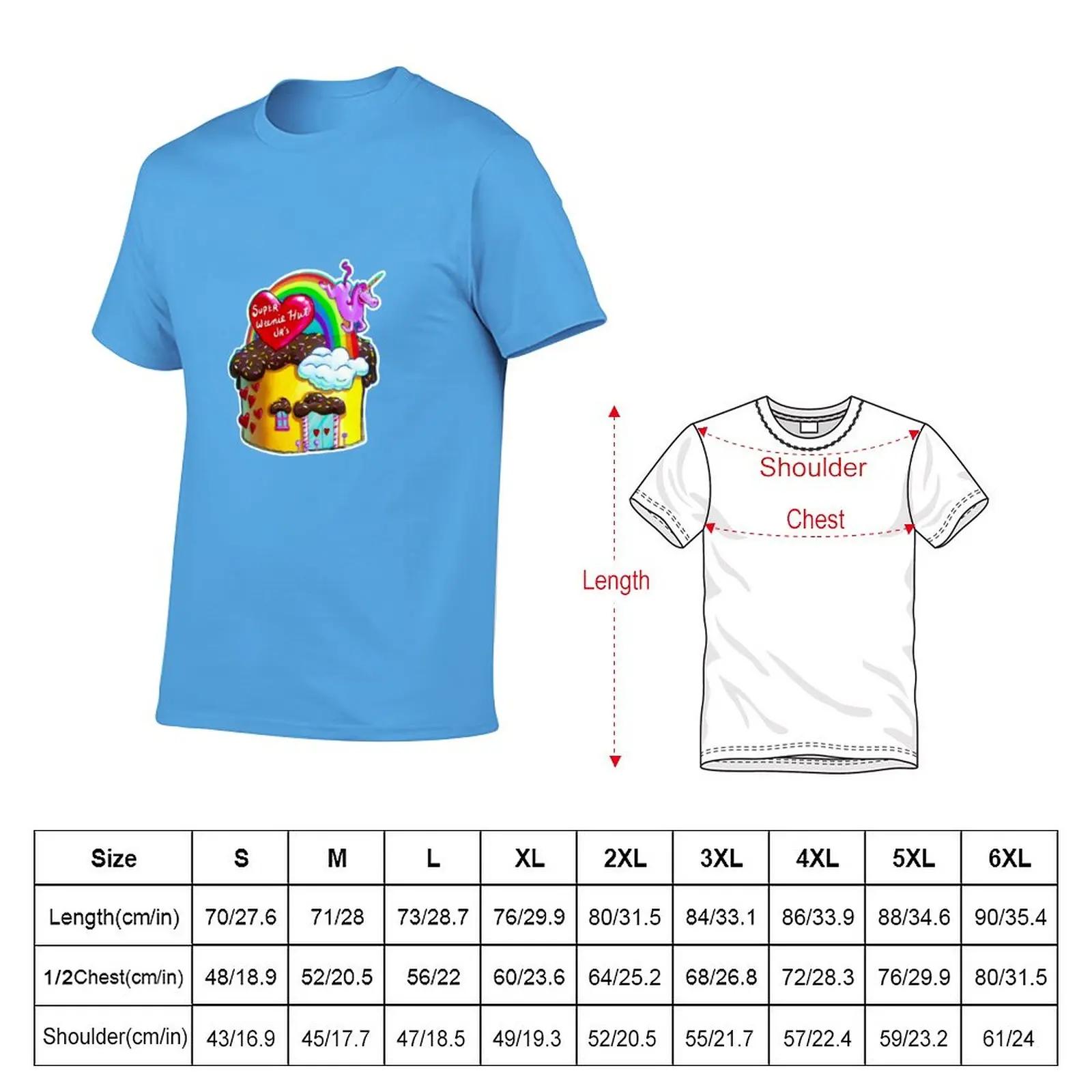 New Super Weenie Hut Jr. T-Shirt vintage t shirt Blouse men graphic t shirts