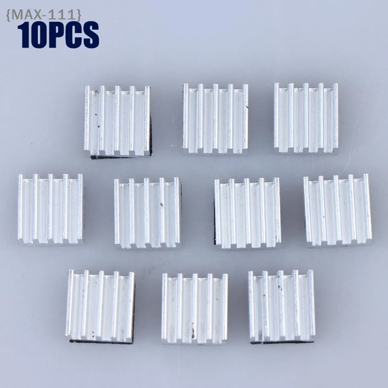 【F2-MAX111】10pcs A4988 Stepper Driver Heat Sink Aluminum HeatSink Cooling Radiator 3D Printer Parts A4988 Dedicated Heatsink