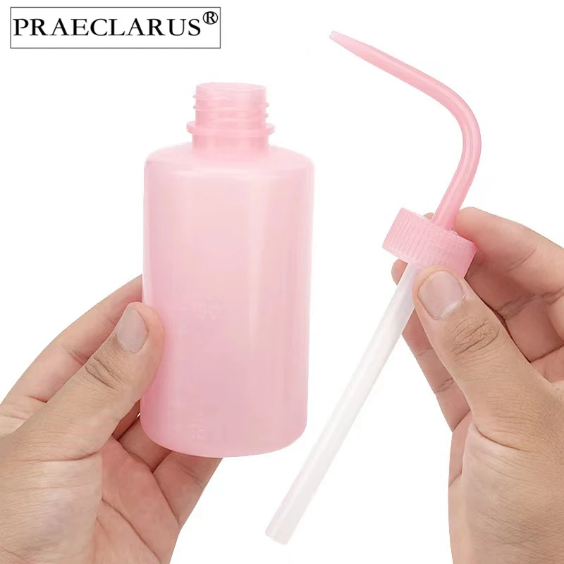 2pcs 250ml Eyelash Extension Flush Clean Non-Spray 3 Colors Tattoo Diffuser Soap Supply Bottle Wash Squeeze Bottle