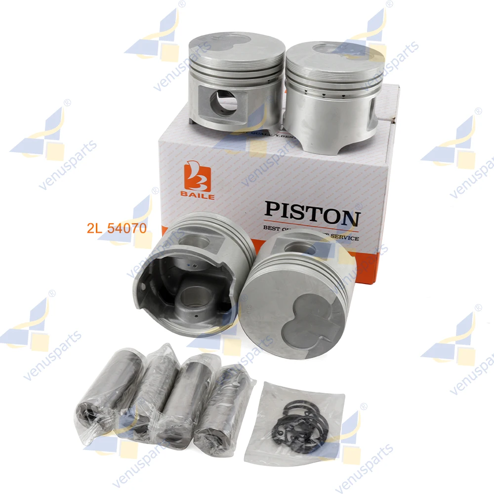 

2L Piston Set For Toyota Engine Parts Overhaul Rebuild Kit