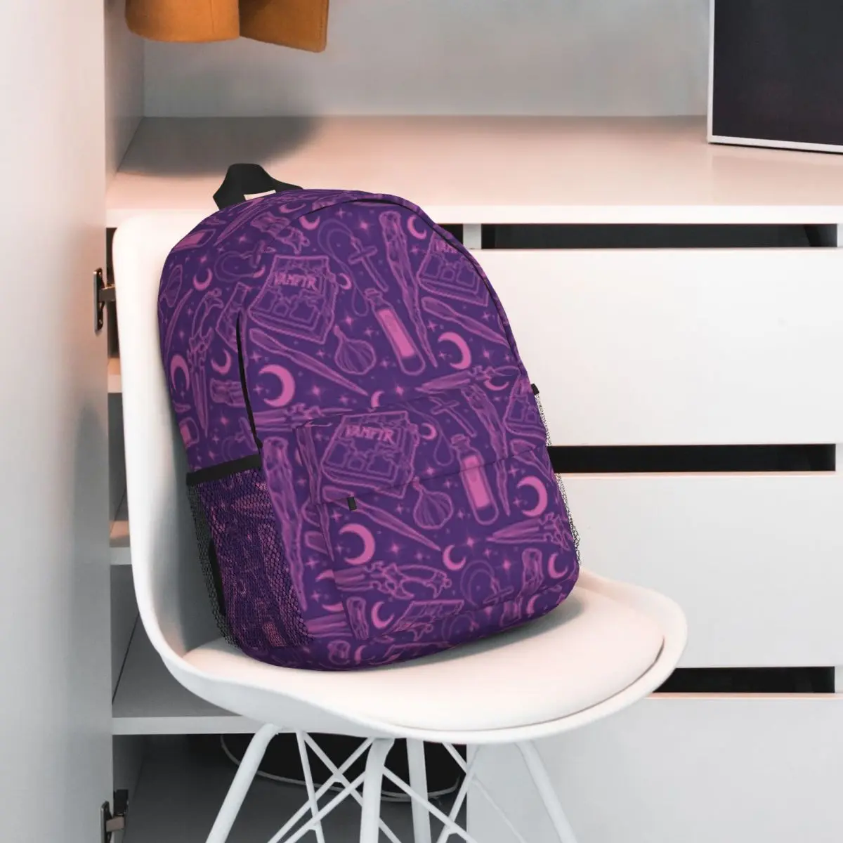 Mochila infantil Buffy, a caçadora de vampiros, mochila leve impressa para jovens, desenho animado anime, casual, 15"