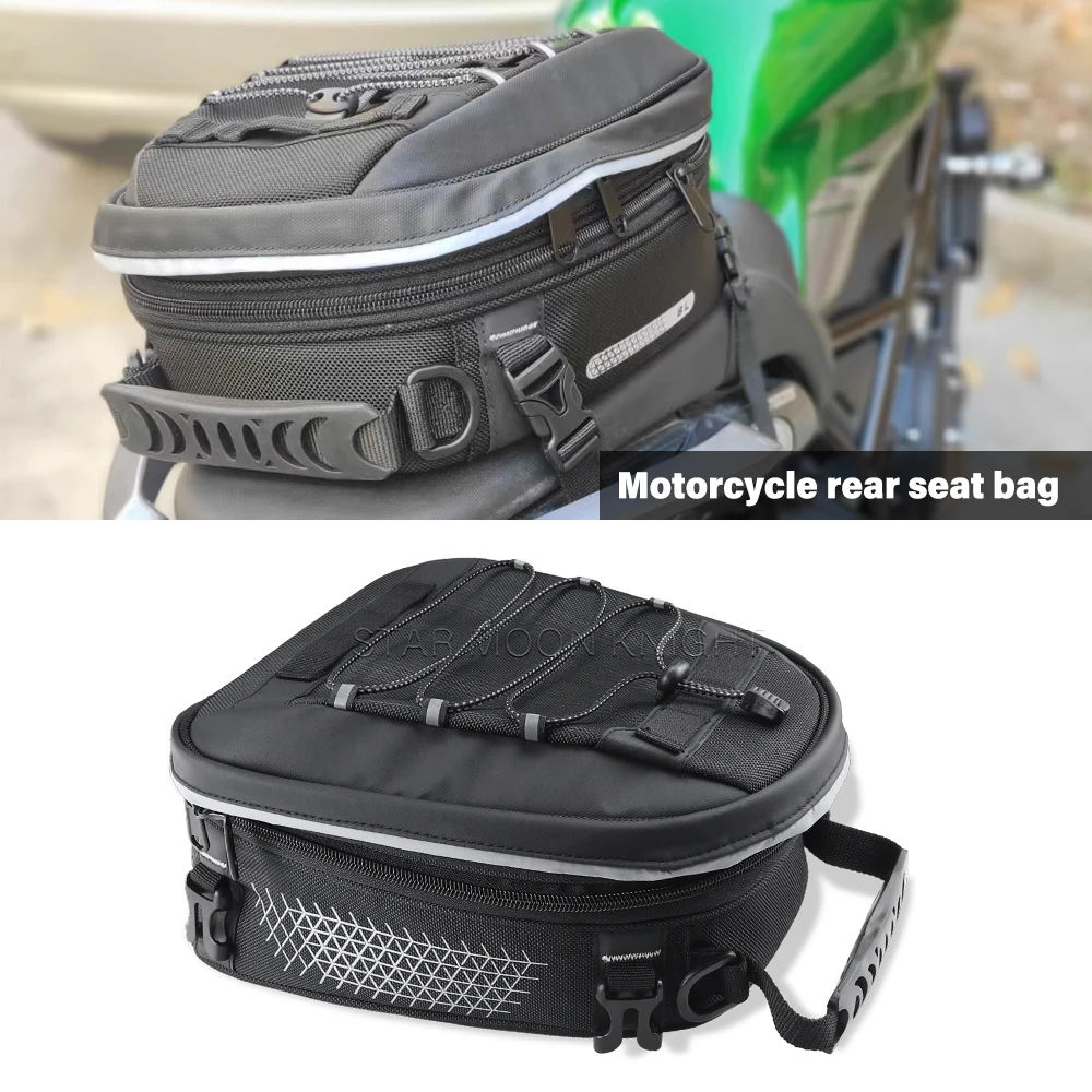 Motorcycle Scooter Rear Seat Bag Luggage Rack Tail Bag Travel Tool Bags For BMW For YAMAHA For Honda For SUZUKI accesorios moto