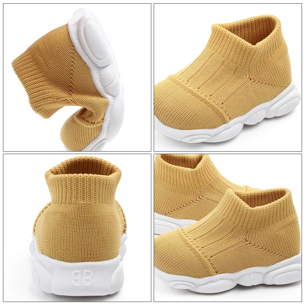 

Baby Prewalker Anti slip PVC Sole Breathable Mesh Casual Infant Shoes Soft Bottom Non slip Baby Shoes Ideal Gift For Kids