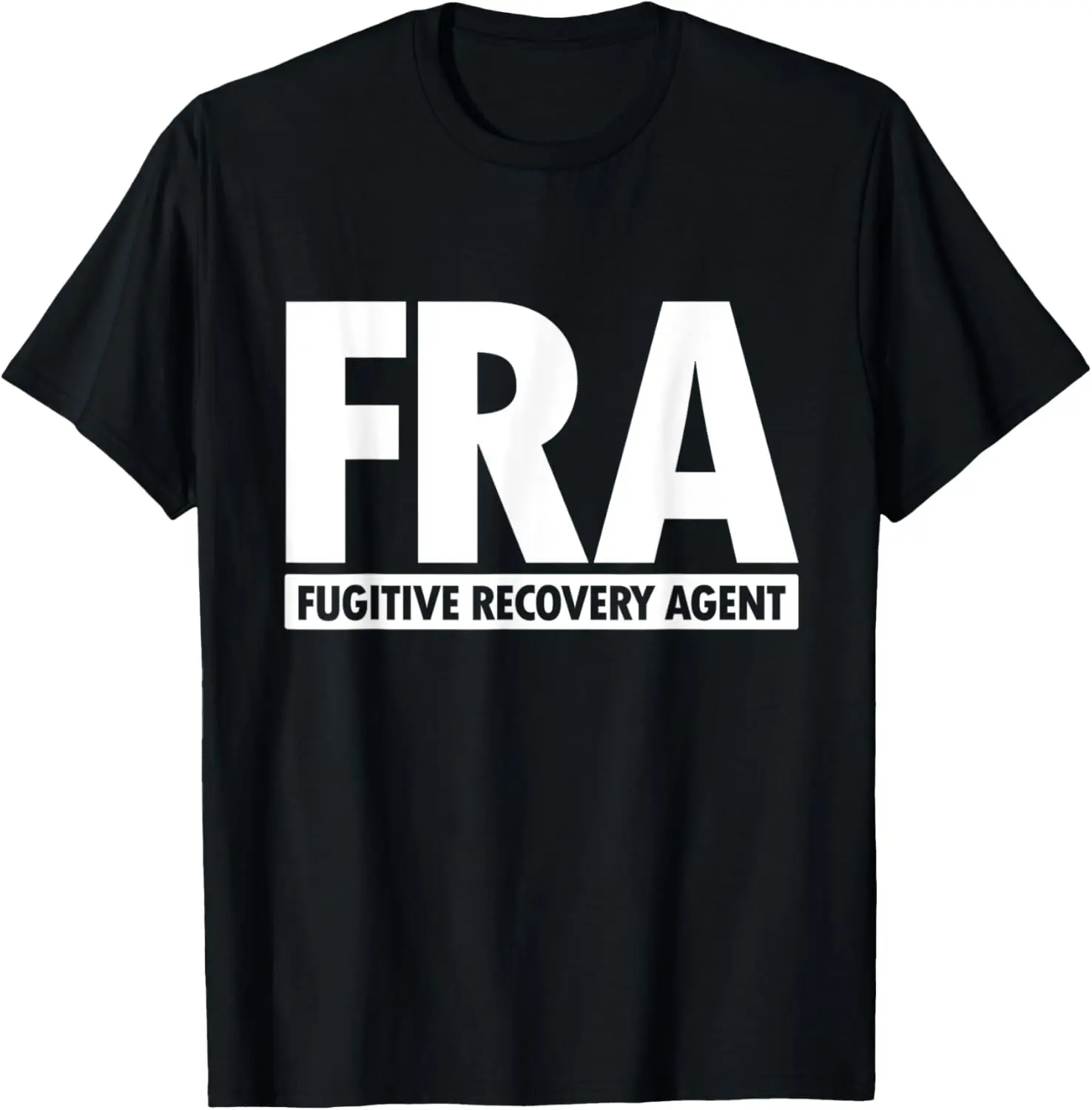 

FRA Fugitive Recovery Agent Униформа охотника за головами в белой футболке