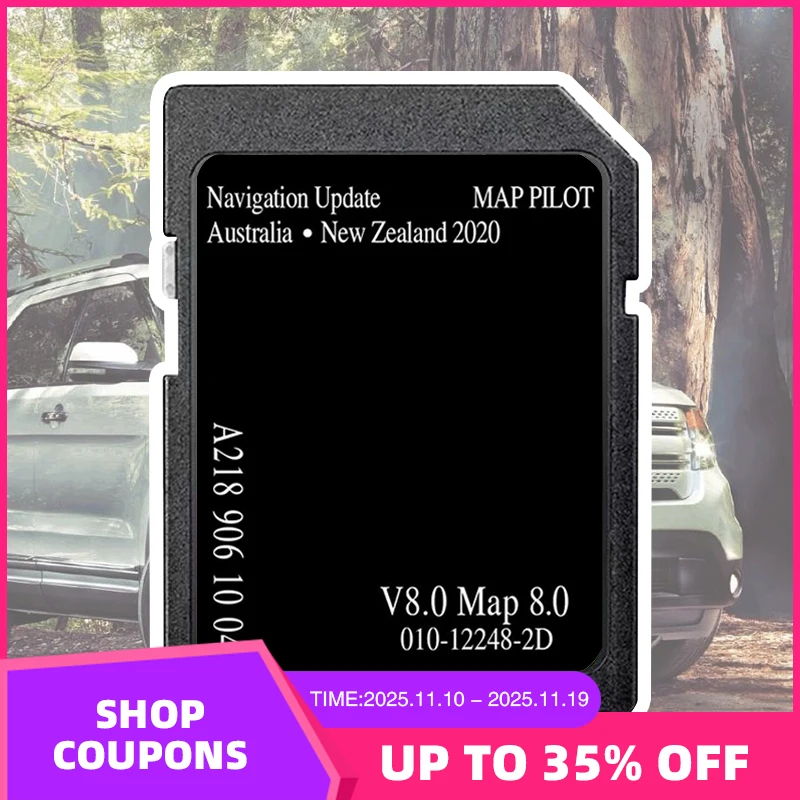 

SD Card 2020 for Mercedes A/B/C/CLA/CLS/E/GLA/GLC/GLE Garmin Navigation Sat Nav Maps Australia New Zealand 8GB A2189061004 V8