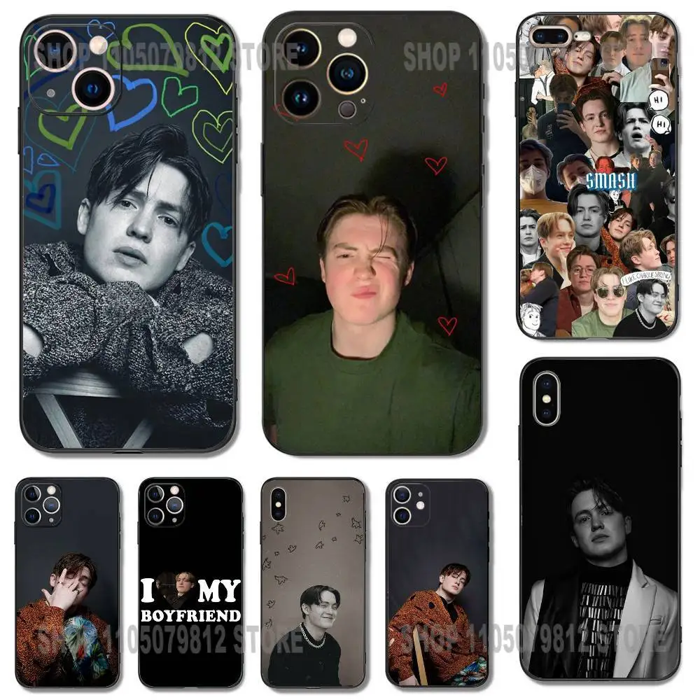 

Actor Kit Connor Phone Case For iPhone 17,16,15,14,13,12,11,XR,Pro,XS,Max,XR,Plus,Mini Soft Silicone Black Shockproof