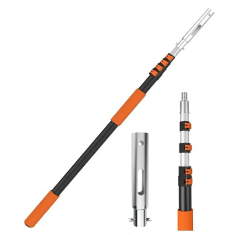 

Pool cleaning telescopic rod Pool cleaning with aluminum alloy adapter