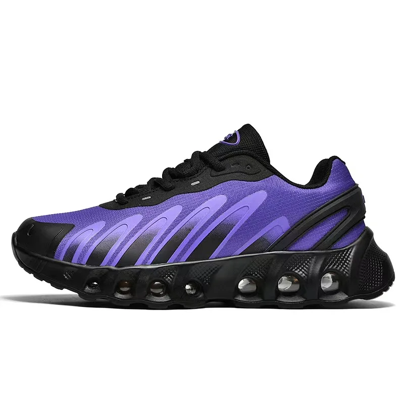 2025 أحذية الجري الرياضية للرجال ماراثون وسادة هوائية قابلة للتنفس خفيفة الوزن للرجال في الهواء الطلق أحذية رياضية لكرة السلة والركض والسباق