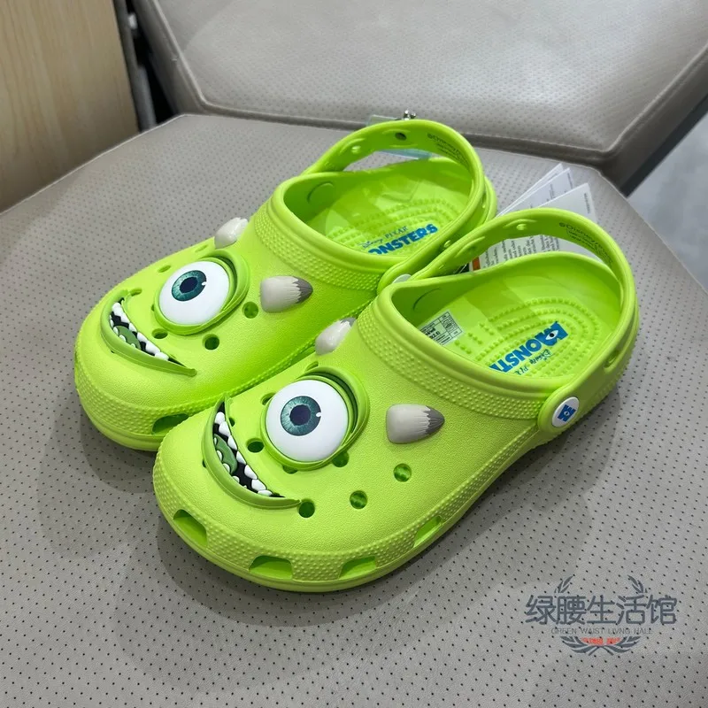 

Monster Cartoon Hole Shoes Men'S And Women'S Hooded Sandals Children'S Anti Slip Breathable Quick Drying Beach Shoes