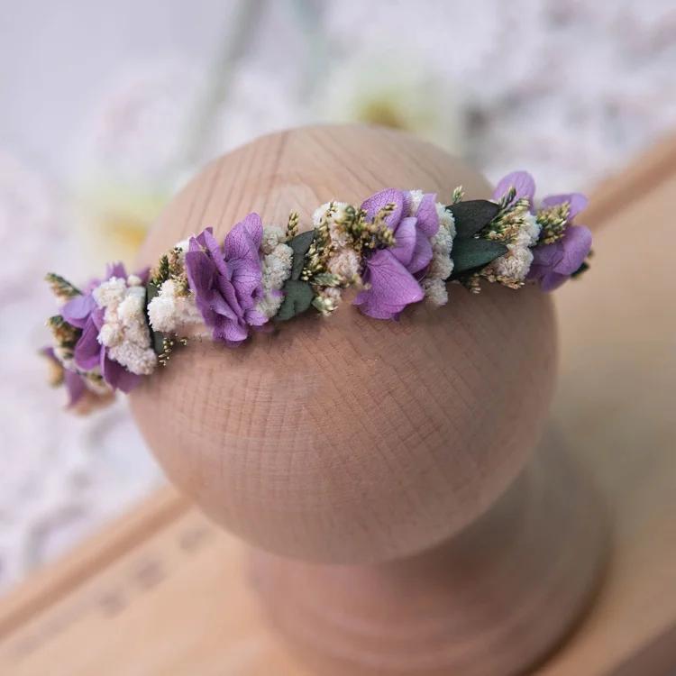 Diadema de niña bebé, accesorios de fotografía para recién nacidos, diadema de flores de luna llena, accesorios de tiro infantil, decoraciones para