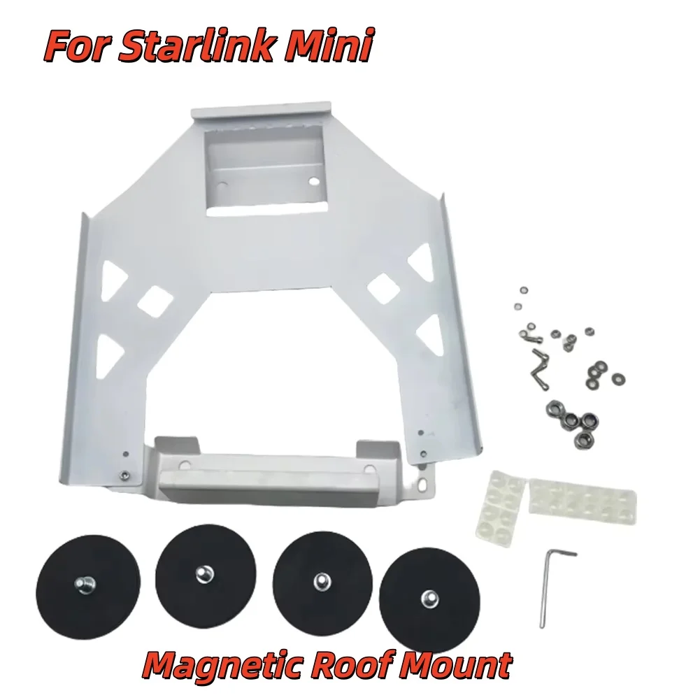 

Для Starlink Mini Магнитное крепление на крышу Дизайн из нержавеющей стали для надежного крепления для кемперов, фургонов и лодок