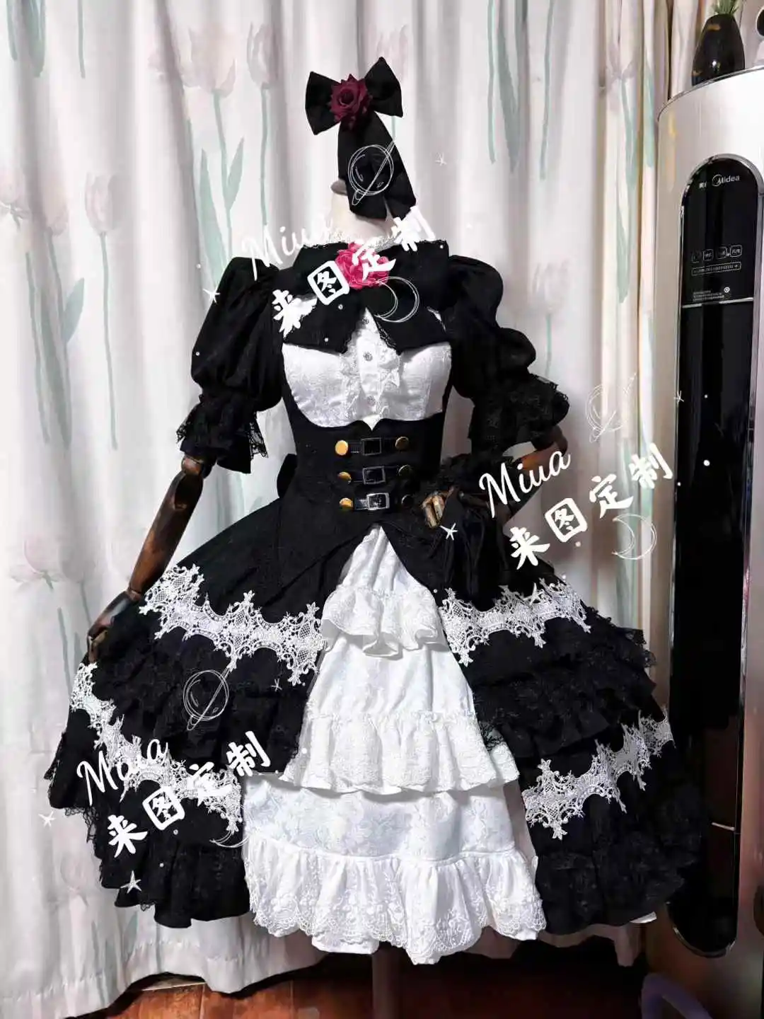

COSMART Date A Live Tokisaki Kurumi Dress Cosplay Costume Cos Game Anime Party Uniform Hallowen Play Role Clothes Clothing