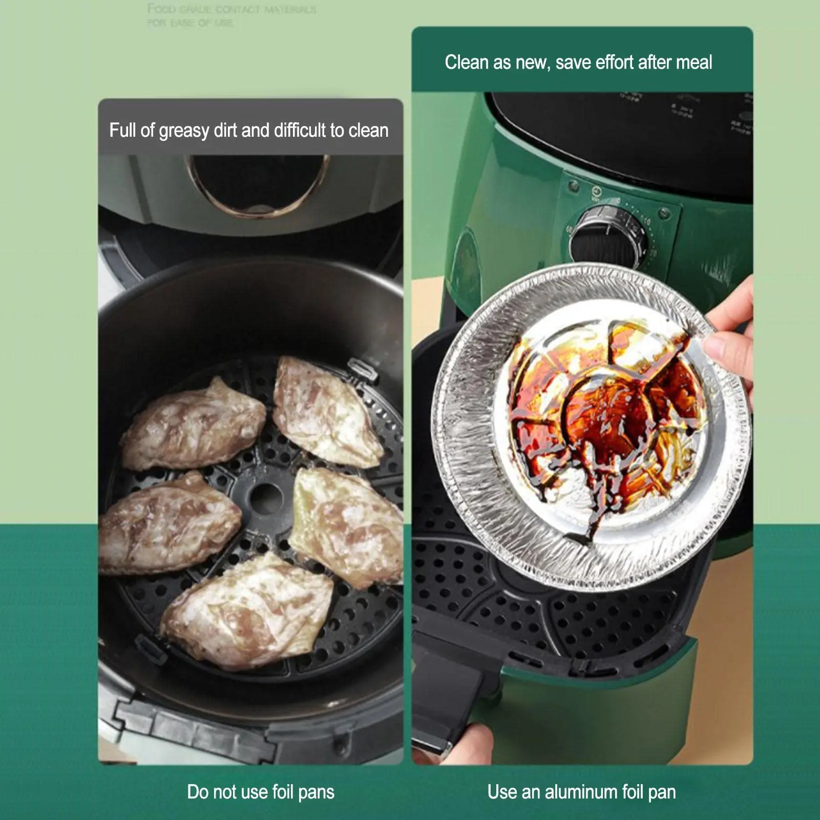 Disposable Foil Baking Pans Set 4
