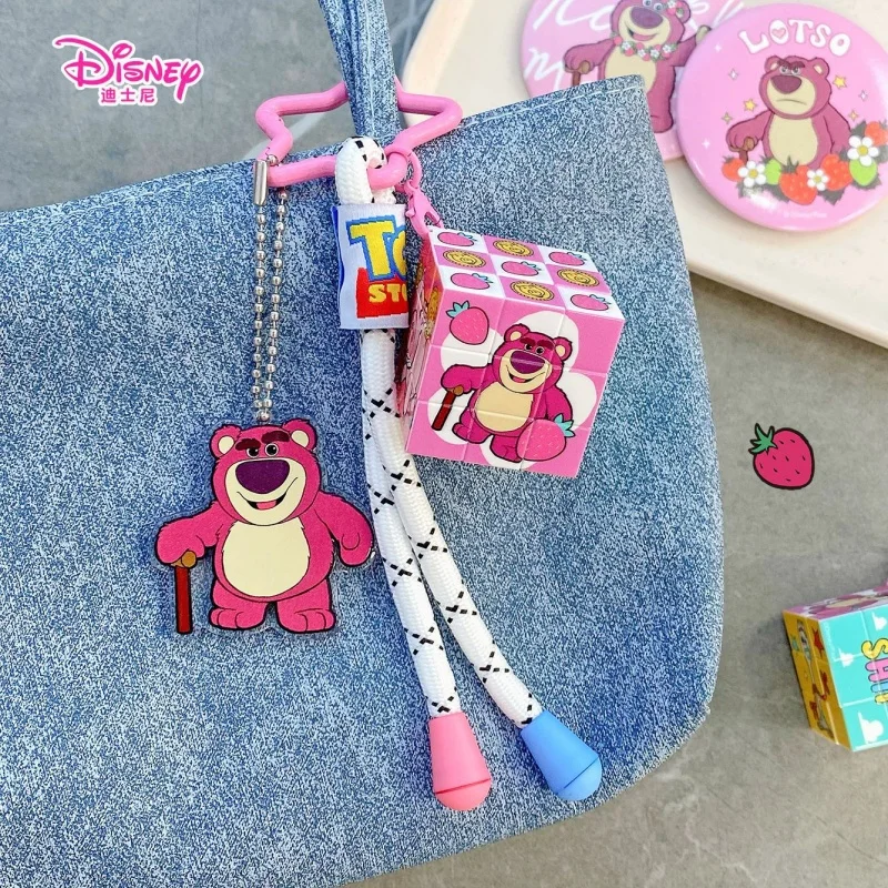 New Arrival Genuine Disney  Series Cartoon Keychain Pendant Cute Mobile Phone Accessory Small Gift Idea view 6