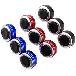 3Pcs Aluminum Alloy Car AC Knob for Mazda 3 BL 2010 2011 2012 2013 Air Conditioning Heat Control Switch Knobs Accessories