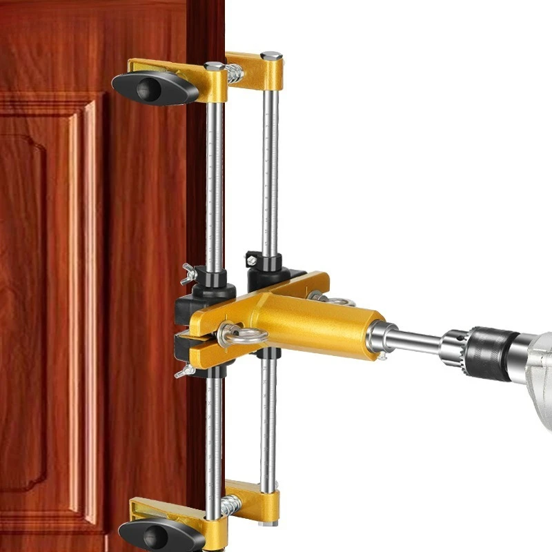 Wooden door hole opener, door lock machine, hole opening mold, slotter, woodworking lock hole opener