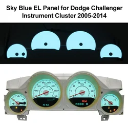 EL Panel Layer for Dodge Challenger Magnum Charger EL Sheet Glow Gauges Dials-Fix OEM Backlight