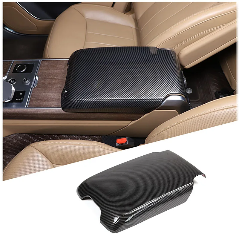 

For Land Rover Range Rover Vogue Sport 2023-2024 Car Center Console Armrest Box Panel Protector Cover Decoration Trim Accessorie