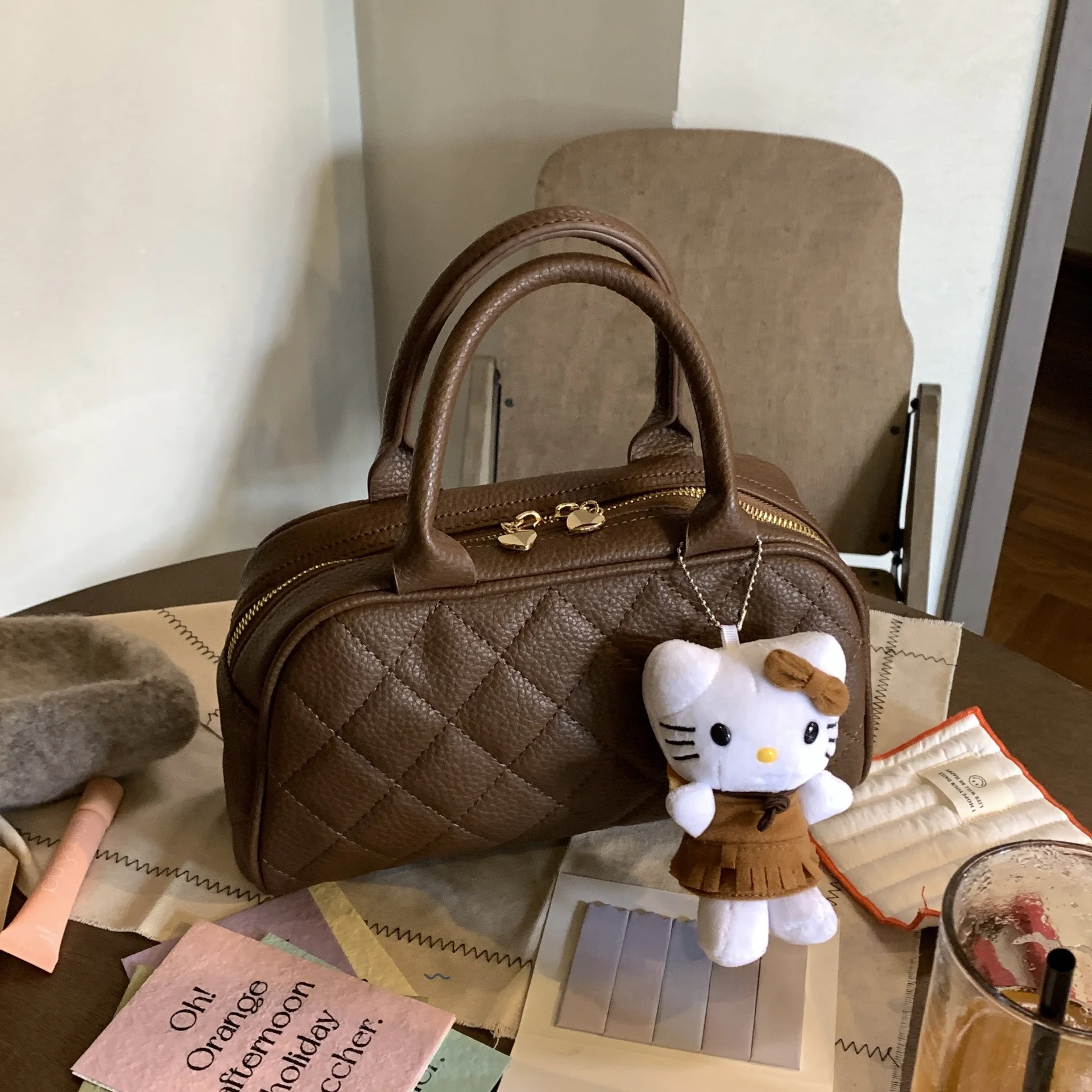 bolsa-de-mao-estilo-retro-americano-ooahz-bolsa-quadrada-fena-com-padrao-de-diamante-alca-Unica-f-de-ziper-moda-s