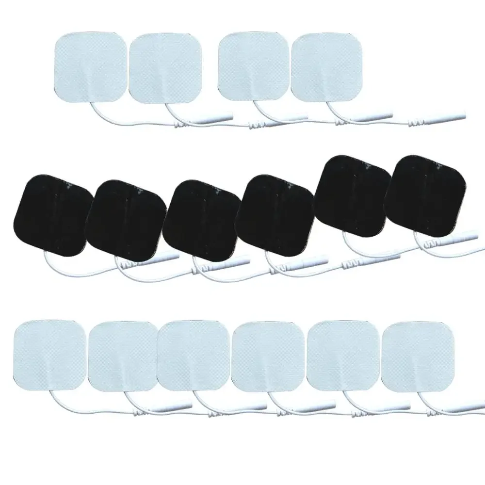 

30pairs Electrode Pads Physiotherapeutic Muscle Stimulator Replacement Patches For TENS Physiotherapy Massager Machine 4 * 4cm