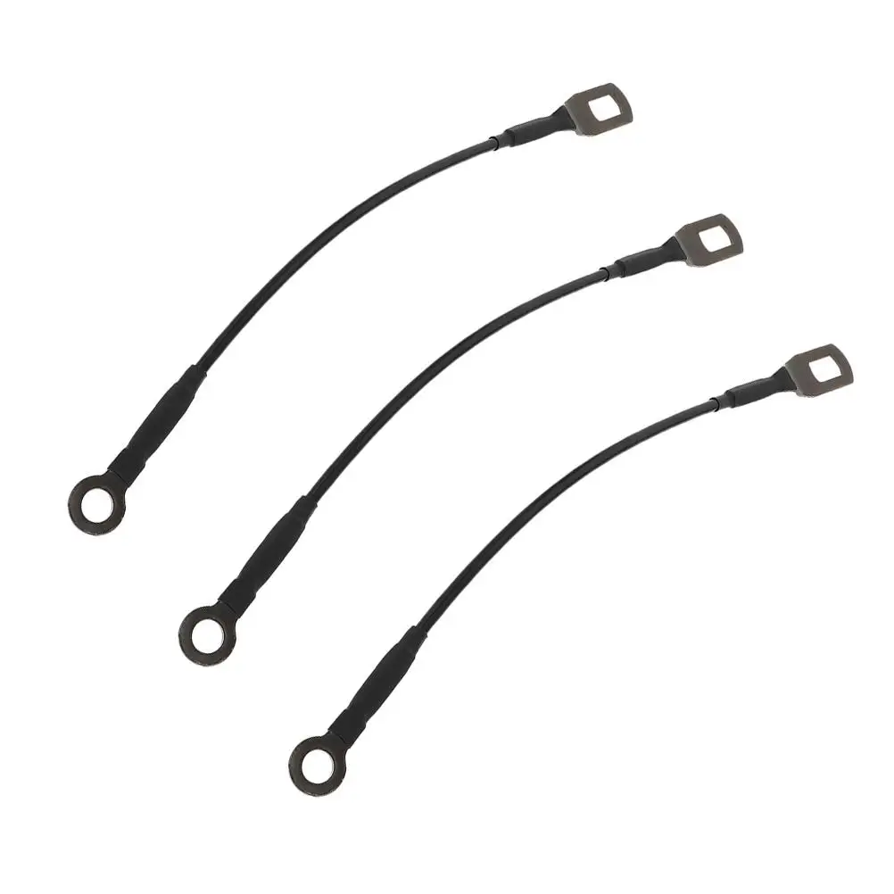 

3pcs Car Tailgate Cable Heavy-duty Replacement Straps Pickup Trucks Durable Longlasting Versatile Precision Design Rear Support