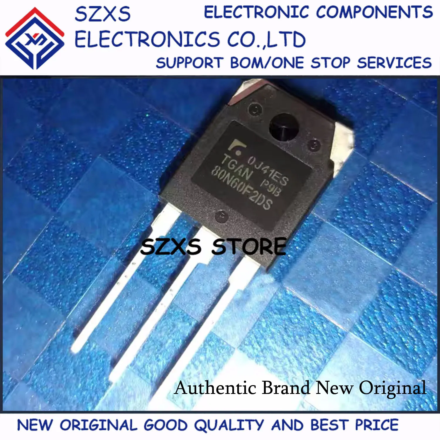 New Original 10Pcs TGAN80N60F2DS TO-3P 600V 80A IGBT Field Effect Transistor In Stock Electronic Components Good Quality