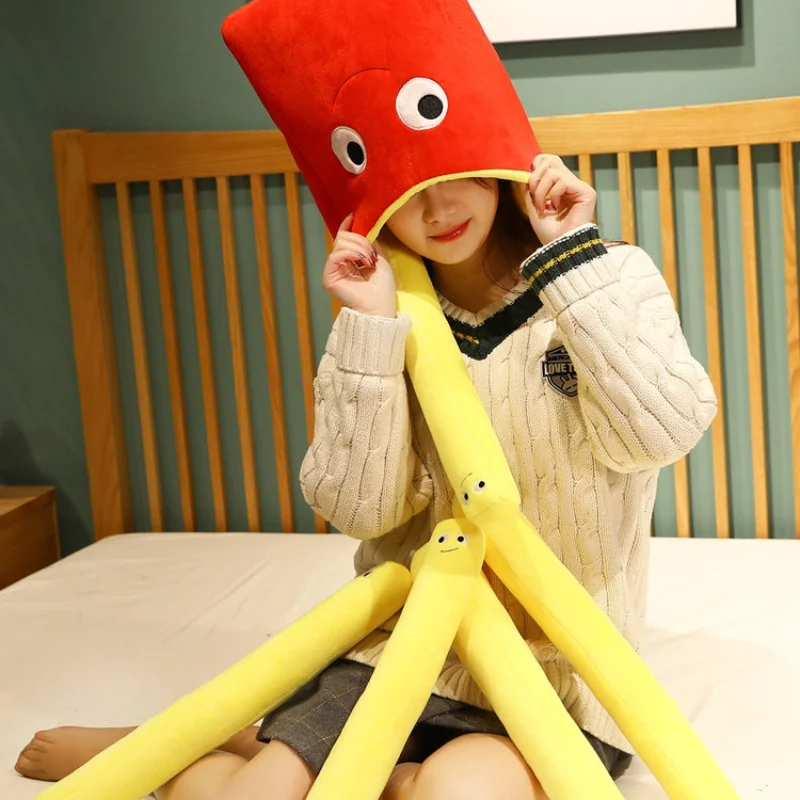 30cm Cute Plush French Fries Pillow Doll Bed Decoration Funny Creative Toy High Quality Soft Comfortable Girl Birthday Gift