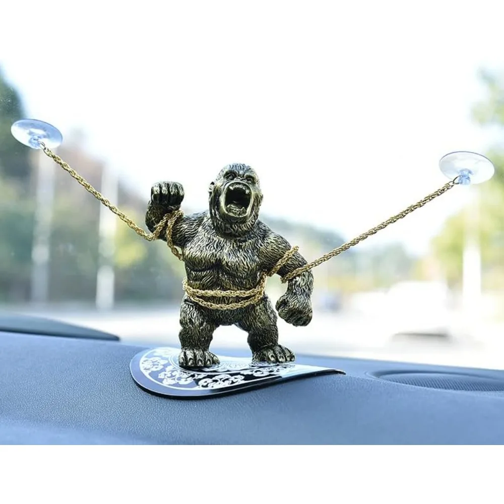 Crazy gorilla home decoration, car dashboard decoration, home decoration, perfect gift for people who like gorillas.