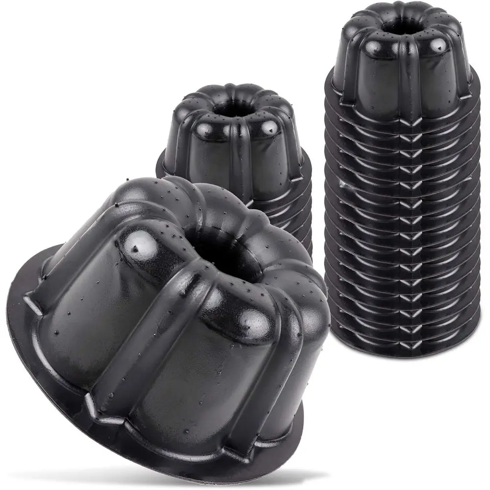 

Bakeable Silicone Mini Cake Pan & Mold Set – Non-Stick, Reusable for Desserts, 25 Pieces