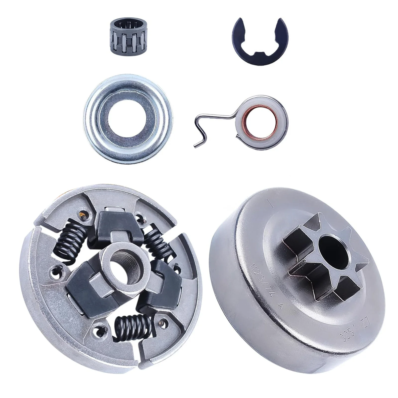1 Set For Stihl MS231 Chainsaws Clutch Drum Kit 1143 640 2002 For Stihl MS241 MS251 MS231C MS241C MS251C 1123 160 2050 Chainsaw