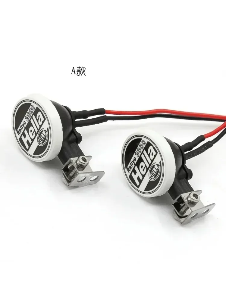 Lumière de toit ronde rétro 18-20mm/phare de fond/phare de pare-chocs avant pour voiture Rc de Simulation 1/10 Trx4 Trx6