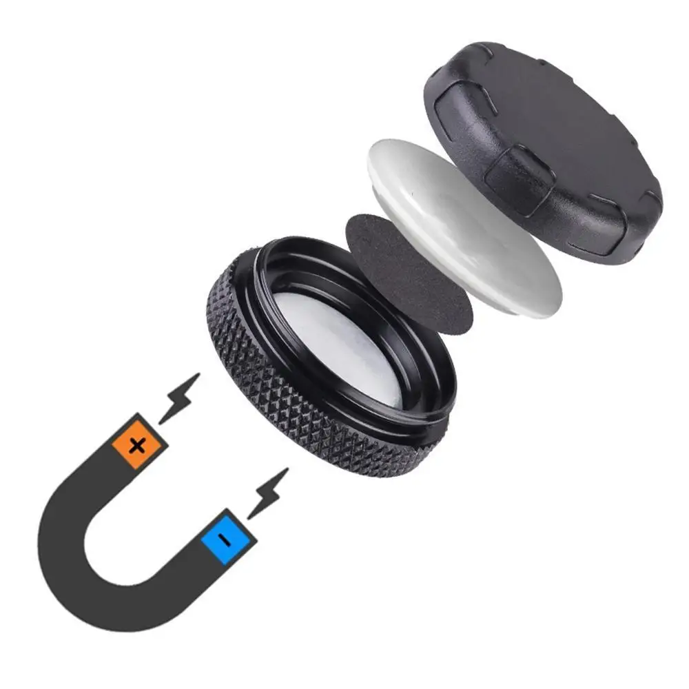 Metalowe magnetyczne etui z przyssawką do Airtag Apple Secure Air Tag Holder do Airtag Protective Cover GPS Tracker do samochodu Bike Motorcyc