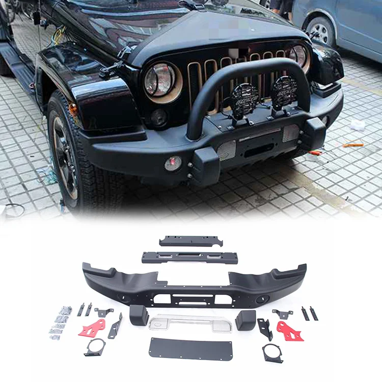 

2026 New JK 07-17 Car Offroad 4x4 Auto Accessories AEV Bumper For Jeep Wrangler