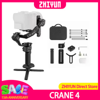 ZHIYUN Crane 4 3-axis Handheld Gimbal Camera Stabilizer Bluetooth Controlled Portrait Shooting  for SONY Nikon Canon DSLR Camera