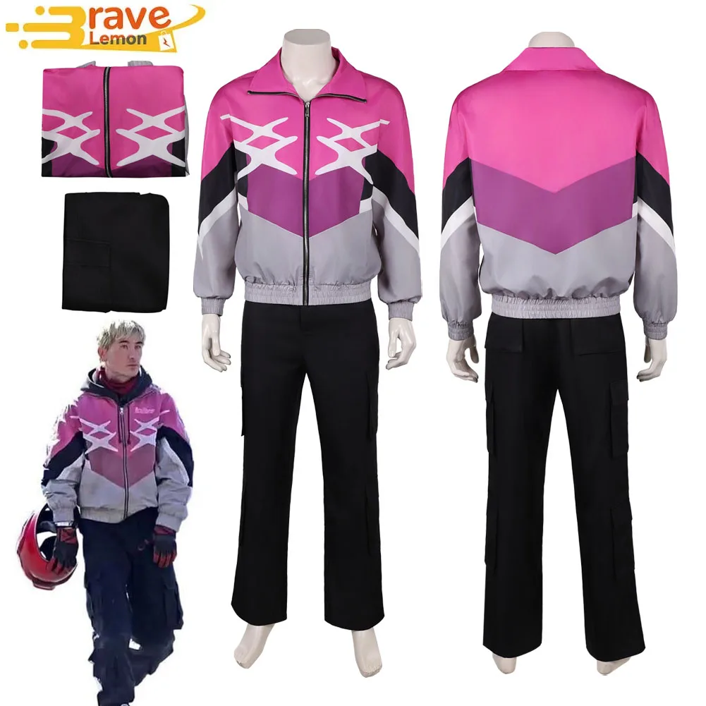 

Movie Crime Ormon Cosplay Costume Men Fantasy Coat Pants Roleplay Clothing for Adult Male Disfraz Halloween Carnival Party Suit