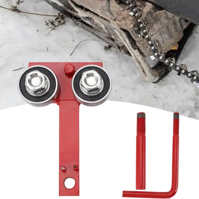 Wyciskacz szyny pręta piły łańcuchowej Zamykacz szyny piły łańcuchowej Akcesoria do pił łańcuchowych Komody szynowe ze stopu stali do szlifowania łańcuchów