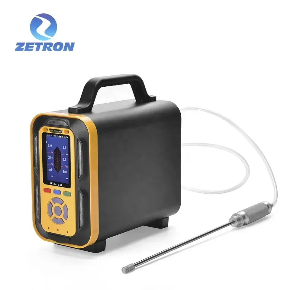 Zetron PTM600 Carbon Dioxide O2 CH4 H2 CxHy High Precision Portable Syngas Analyzer