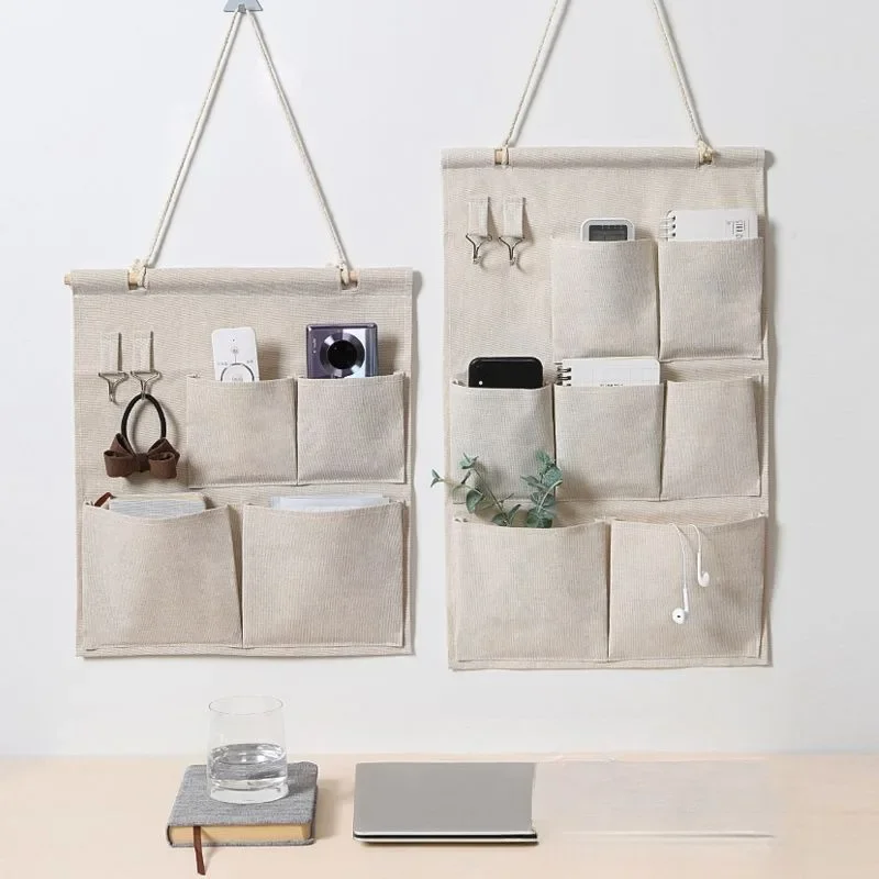 

Wall Hanging Storage Bag Waterproof Underwear Organizer Wall Door Hanging Sundries Storage Pouches Closet Storage Bag