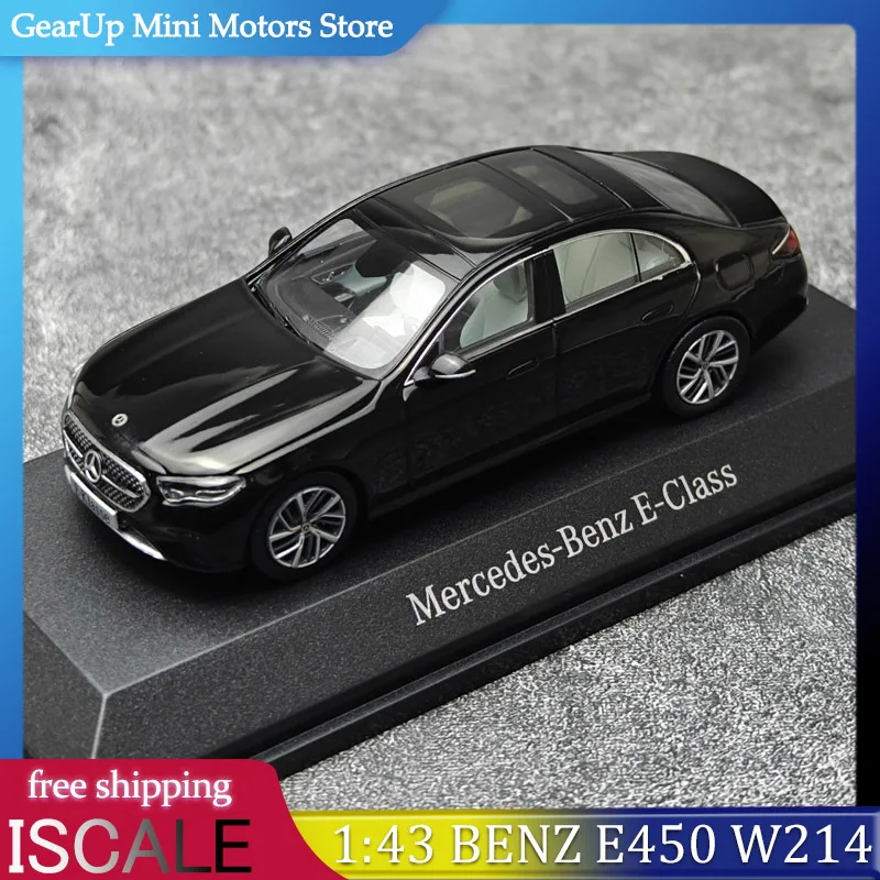 

ISCALE 1:43 Mercedes-Benz E450 W214 E-Class Premium Diecast Model Alloy Replica Collectible Display for Luxury Car Enthusiasts