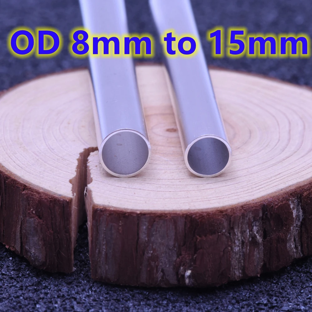 

OD 8mm to 15mm Real 999 Sterling Silver pipe Connector Straight Tube Long Beads Space indings Jewelry Making Accessories