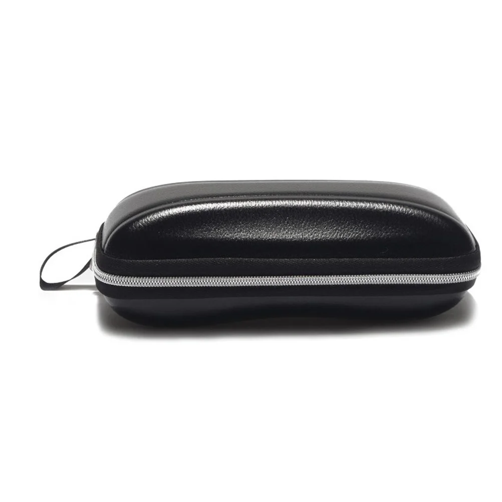 

2pcs PU Glasses Case Foldable Hard Sunglasses Box Anti Collision Zipper Lightweight Portable for Adults