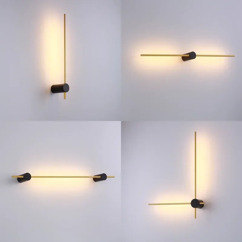 for Modern Style 6W Aluminum Wall Lamp LED Bedside Reading Light